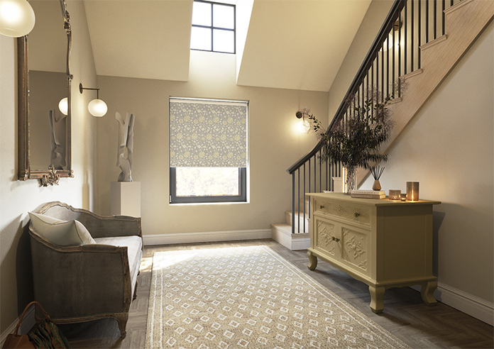 William Morris At Home Wild Tulip, Limestone - Twist&Fit Roller Blind - Image 7